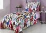 Imagem de Jogo de Cama Solteiro Infantil 3 Pçs Princess Teens Andreza