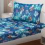 Imagem de Jogo de cama solteiro infantil Disney Ariel Mermaid