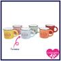 Imagem de Jogo de Canecas Coffee 85 Ml Cerâmica 6 peças Class Home