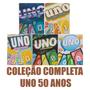 Imagem de Jogo de Cartas Uno Iconic Coleção 50 Anos 70 80 90 00 10