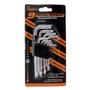 Jogo De Chave Torx Tipo L Torque Longa Com 9 Peças Tamanho P - New Day Imagem de Jogo De Chave Torx Tipo L Torque Longa Com 9 Peças Tamanho P