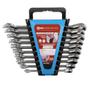 Imagem de Jogo de Chaves Combinada C/ Catraca 10 Pcs Cromo Vanadio Wrch-10 Pci