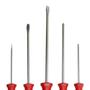 Imagem de Jogo de chaves de fenda e phillips com 5 peças aço cromo vanádio - Gedore Red - Gedore Red