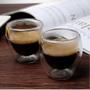 Imagem de Jogo De Copos Café Parede Dupla 70ml Borossilicato 2pcs Chá