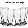 Imagem de Jogo de Copos de Vidro 6 peças Tulipa Chopp Cerveja 350ml