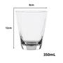 Imagem de Jogo de Copos de Vidro Caldereta 350ml  Kit com 12 Copos para Cerveja e Bebidas