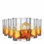 Imagem de Jogo de Copos de Vidro Octon On The Rocks Para Whisky 280ml 6 Pcs Ruvolo