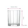 Imagem de Jogo de Copos de Vidro Octon On The Rocks Para Whisky 280ml 6 Pcs Ruvolo