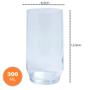 Imagem de Jogo De Copos Light Suco Água 300ml 6uni Vidro Resistente