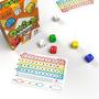 Imagem de Jogo de Dados Qwixx Fast Family Gamewright - Com 6 Dados e Teclado
