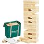 Imagem de Jogo de empilhamento de blocos de madeira Giant Tumble Tower Olsa 60 PCS