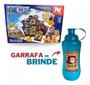 Imagem de Jogo de estratégia Wanted One Piece Piratas + Garrafinha de Água Infantil Elka