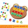 Imagem de Jogo de forma geométrica 3D Puzzle Baby Montessori Aprendizagem Educacional Interativo