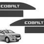 Imagem de Jogo de Friso Lateral Cobalt 2012 a 2020 Preto Texturizado