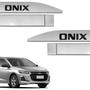 Imagem de Jogo de Friso Lateral Onix 2013 a 2024 Prata Switchblade