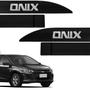 Imagem de Jogo de Friso Lateral Onix 2013 a 2024 Preto Ouro Negro Alto Relevo