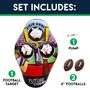 Imagem de Jogo de Futebol Target Toss Franklin Sports para Crianças - com Mini Bolas