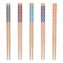 Imagem de Jogo De Hashi Com 5 Pares Em Bambu - Issam