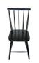 Imagem de Jogo de Jantar Colonial Brisa Mesa 110X80 cm + 04 Cadeiras Preta Rustico -  Madeira