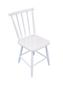 Imagem de Jogo de Jantar Colonial Brisa Mesa 90 cm + 04 Cadeiras Branco Rustico -  Madeira
