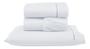 Imagem de Jogo de Lençol 03 Peças 400 Fios Cama Queen Micropercal Ponto Palito
