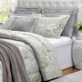 Imagem de Jogo de lençol bordado cama casal queen super moderno e elegante papillons com 04 peças