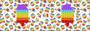 Imagem de Jogo De Lençol Solteiro 3 Peças Conjunto Pop It Colorido