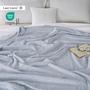 Imagem de Jogo de Lençol Twin Lane Linen - Azul com Bolinhas