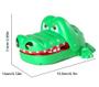 Imagem de Jogo De Mesa Crocodilo Croc-croc Morde Dedo Pegadinha Brinquedo Infantil Mordida Crianças Jacaré - Bbr Toys