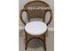 Imagem de Jogo de Mesa e 4 Cadeiras em Rattan ecologico, Conjunto para Varanda ou Terraço em Fibra