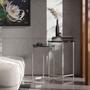 Imagem de Jogo de mesa Lateral decorativas com pés estilo Retrô EJ Prisma