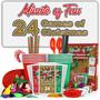 Imagem de Jogo de Natal Funwares Minute of Fun 24 Days com conteúdo