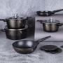 Imagem de Jogo de Panelas 13 pcs Primal Gloss Berlinger Haus Tripla Camada de Mármore Antiaderente Frigideiras Caçarolas Cozinha Chef 