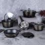 Imagem de Jogo de Panelas 13 pcs Primal Gloss Berlinger Haus Tripla Camada de Mármore Antiaderente Frigideiras Caçarolas Cozinha Chef 