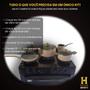 Imagem de Jogo De Panelas De Cerâmica Kit 5 Peças Antiaderente Completo Linha Premium