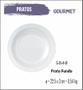 Imagem de Jogo De Prato Gourmet 12 Pratos Fundo - 22Cm Branco