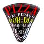Imagem de Jogo de pratos para pizza decorativos com frase
