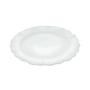 Imagem de Jogo De Pratos Raso Kit 4 Peças Porcelana 27Cm Fancy Branco