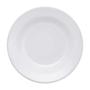 Imagem de Jogo De Pratos Rasos Jantar Refeição Kit 4 Peças 26cm Branco Cerâmica Plus Biona