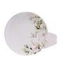 Imagem de Jogo de Pratos Sobremesa 21cm Kit 4 Peças Em Porcelana Magnolia Tramontina