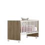 Imagem de Jogo De Quarto Completo Infantil Bebê Guarda Roupa Com Cômoda 2 Portas 3 Gavetas Berço 4 Rodízios 4070 / 3540 Doce Sonho