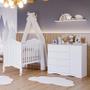 Imagem de Jogo de Quarto Infantil Cômoda Encanto e Berço Harmonia - Permóbili Baby