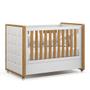 Imagem de Jogo de Quarto Infantil Tutto New Cômoda 1 Porta e Berço com Capitonê - Matic Móveis