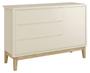 Imagem de Jogo de Quarto para Bebê Completo 3 Portas Classic New Areia Fosco com Natural - MoveisAqui