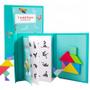 Imagem de Jogo de Quebra-Cabeça Magnético 3D Tangram - Brinquedo Educacional para Crianças