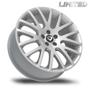 Imagem de Jogo de rodas volcano limited aro 18x7 4x100 prata