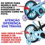 Imagem de Jogo De Selim Para Lamas Rodinha Avulsa(SEM HASTES) Para bicicletas do aro 12