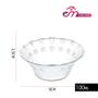 Imagem de Jogo de Sobremesa 10 Taças Mini Bowl Vidro Transparente Cotton 100ml Em Casa Tem