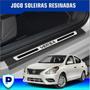 Imagem de Jogo de Soleiras Resinadas Nissan Versa Kit