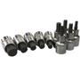 Imagem de Jogo De Soquete Allen 1/2 Hexagonal 5 A 17 Mm 10 Peças R62558010 Gedore Red